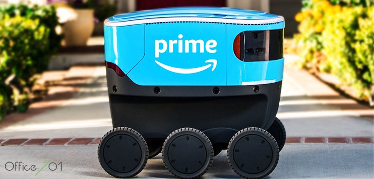 Office701 | AMAZON DEVELOPED ITS OWN DELIVERY ROBOT