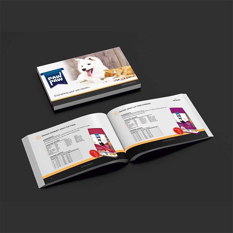 Office701 | Pawpaw | Pet Food Catalog Design