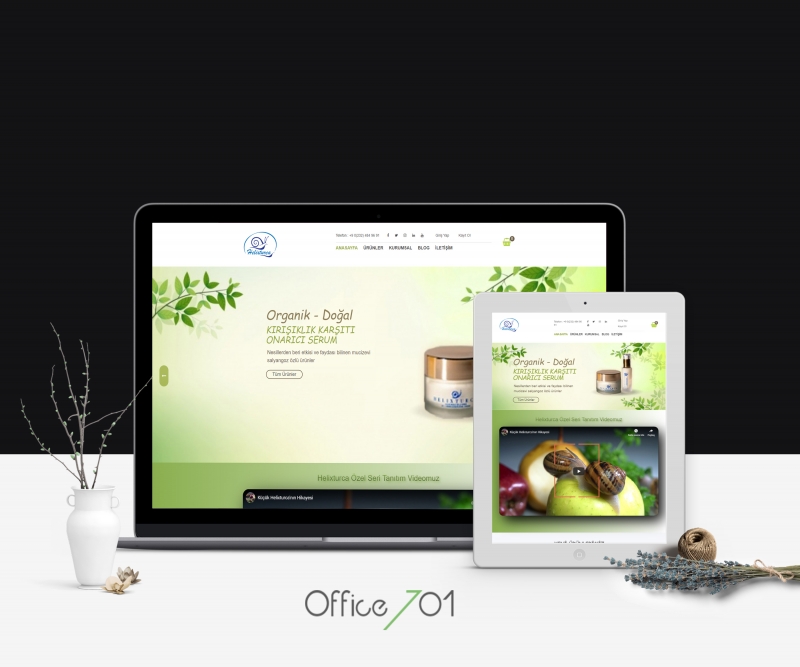 Office701 | Helixturca | Cosmetic E-Commerce Website