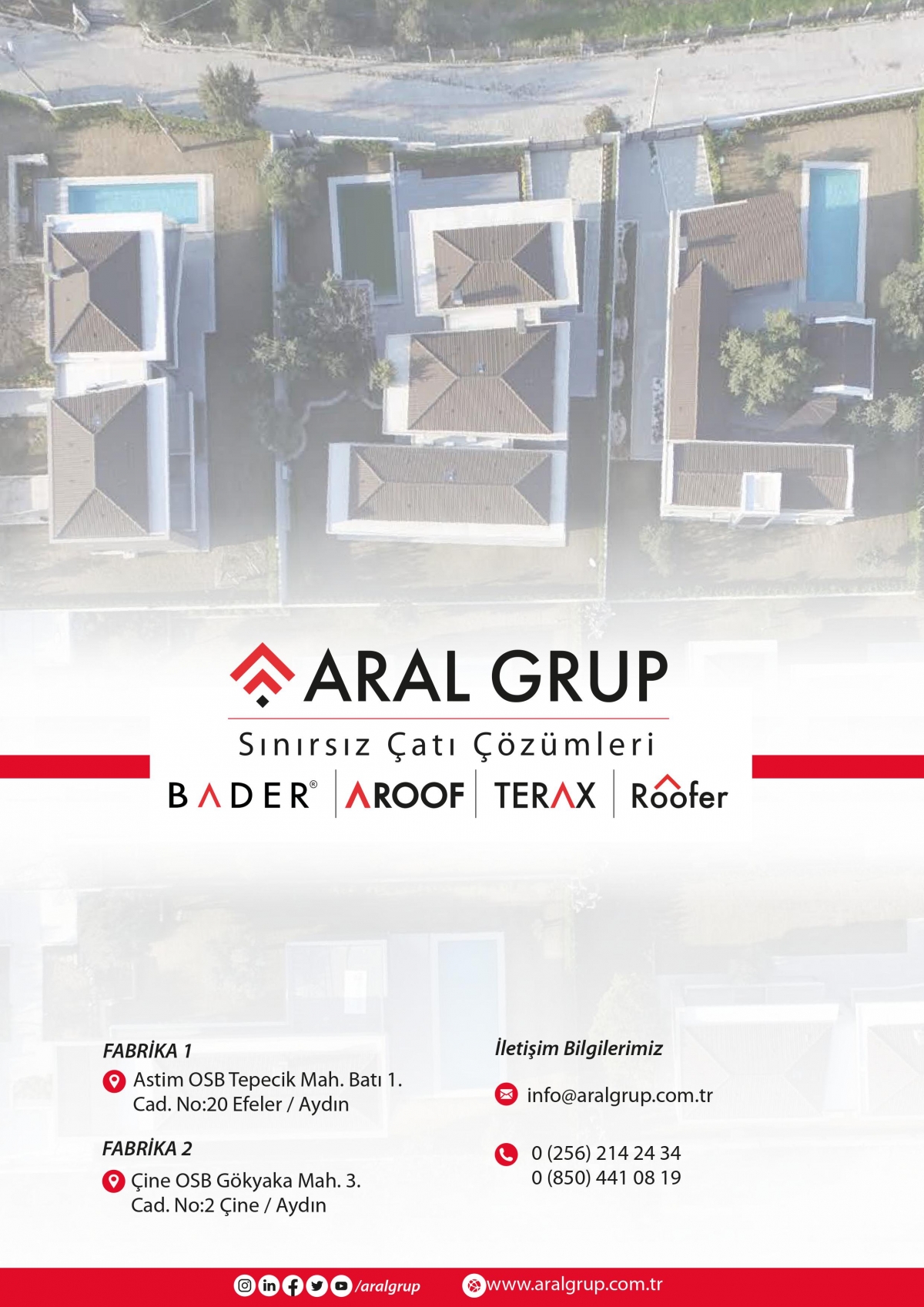 Office701 | Aral Grup | Roofing Catalog Design