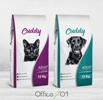 Office701 | Cuddy | Pet Food Package Design