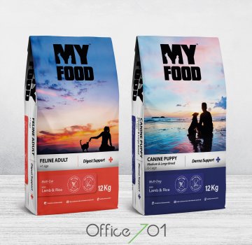 Office701 | Myfood | Pet Food Package Design