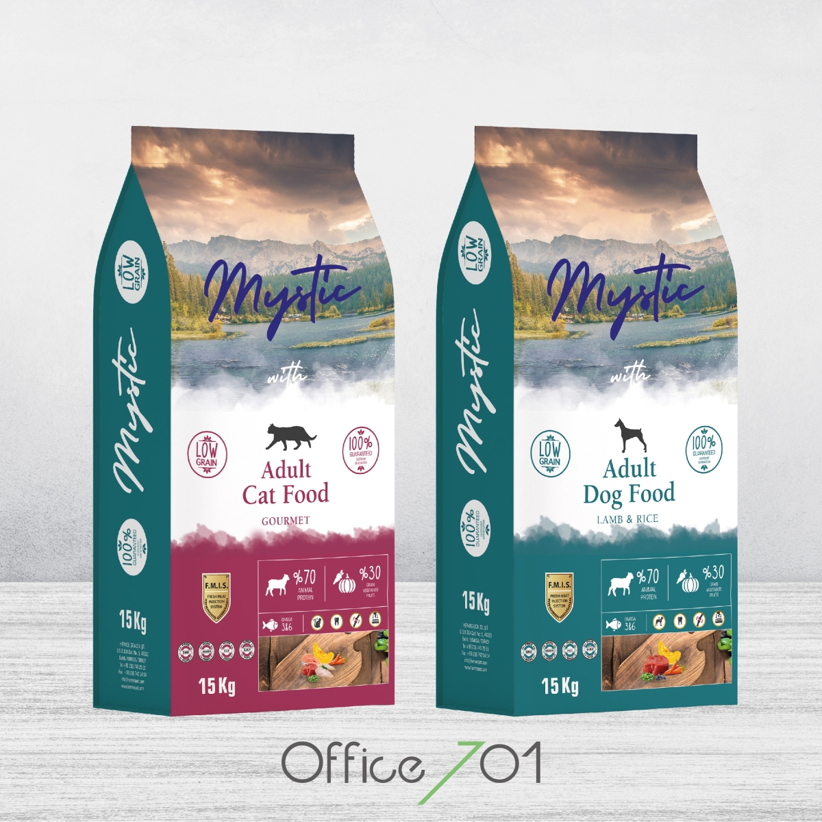 Office701 | Mystic | Pet Food Package Design
