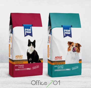 Office701 | Pawpaw | Pet Food Package Design