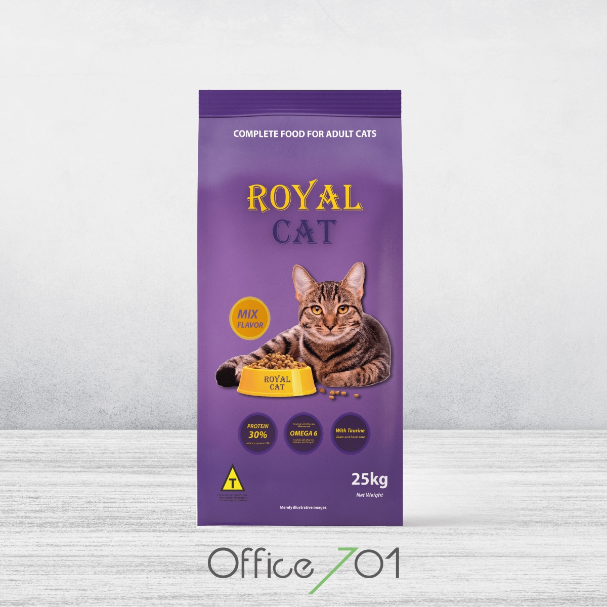 Office701 | Royal Cat Mama Ambalaj Tasarımı