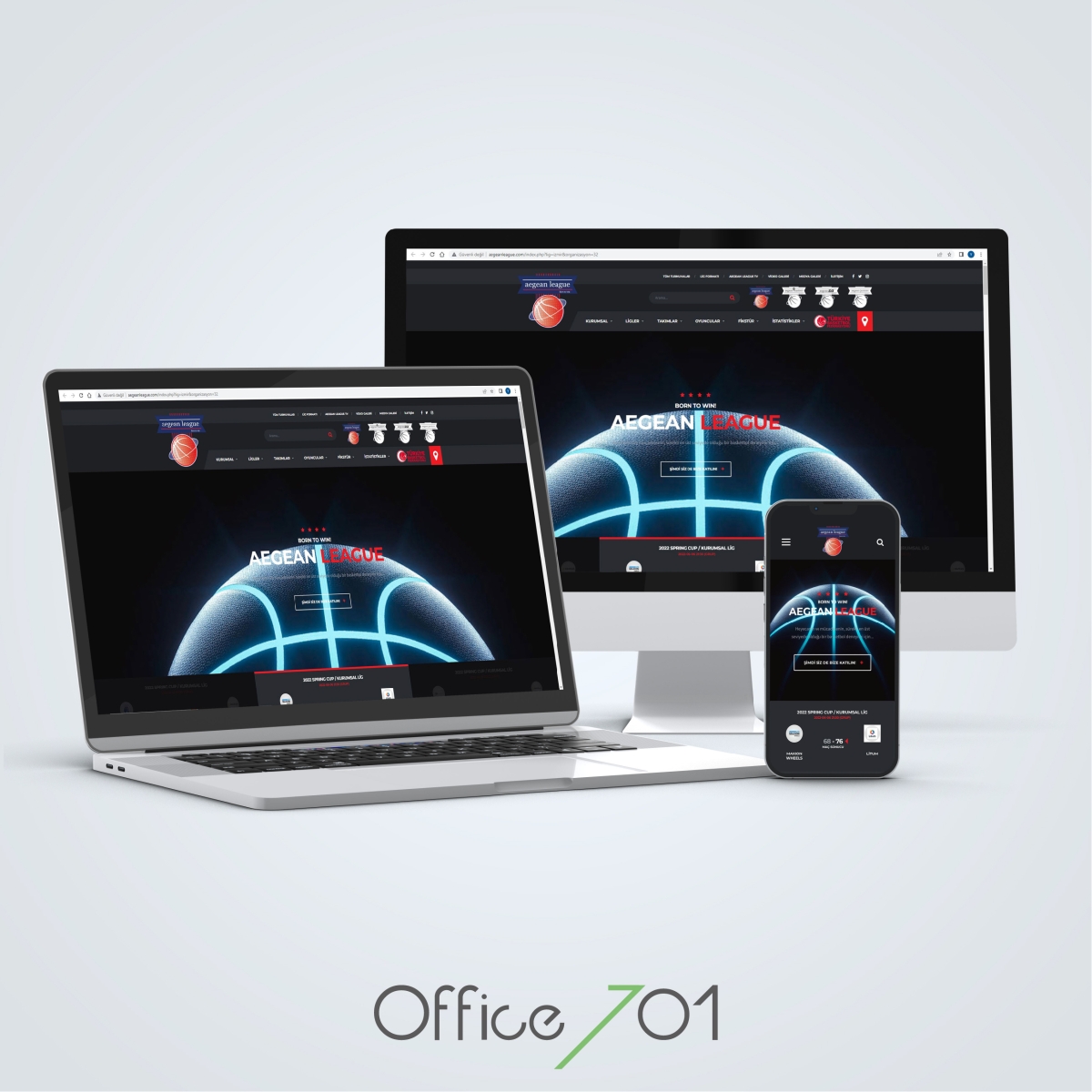 Office701 | Aegean League | Sport & Entertainment Website