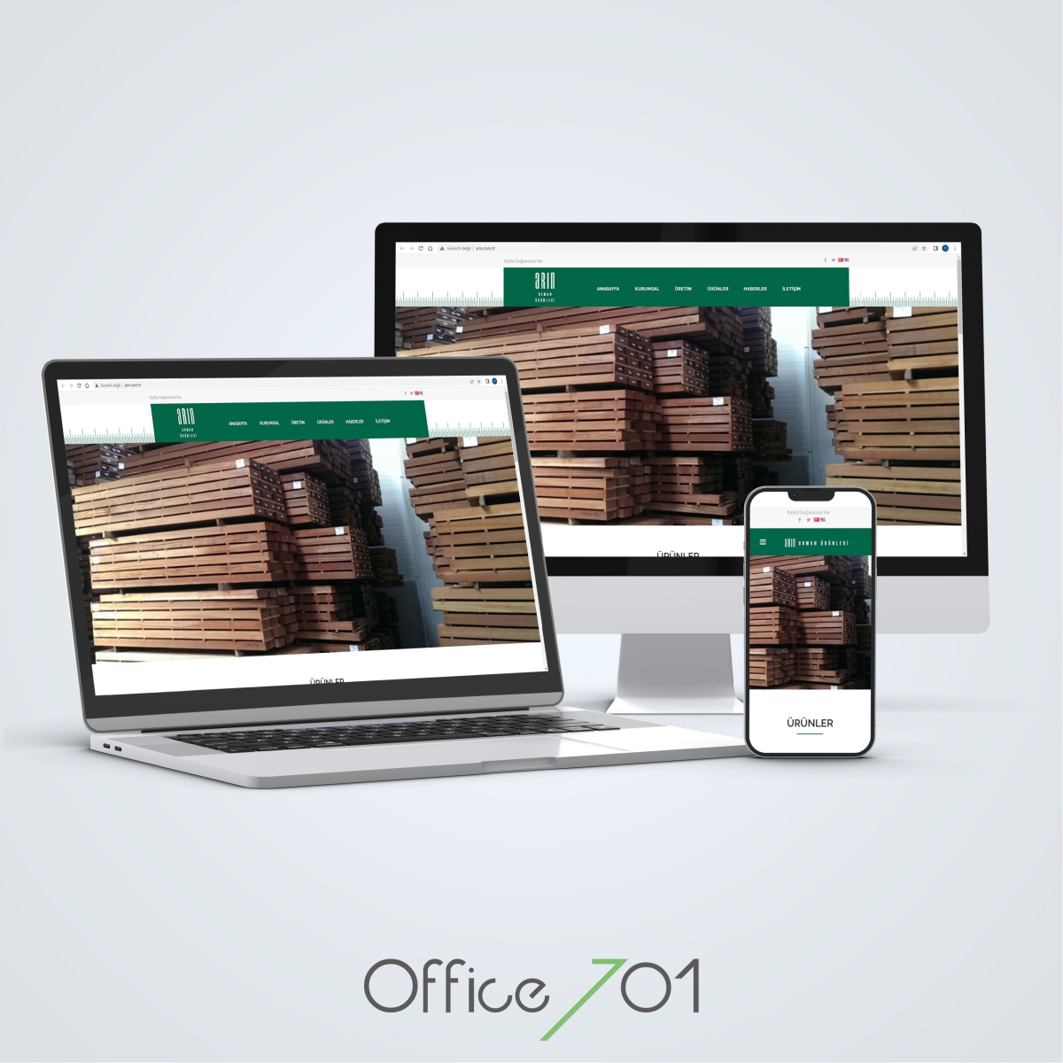 Office701 | Arin | Forest Products Manufacturing Website
