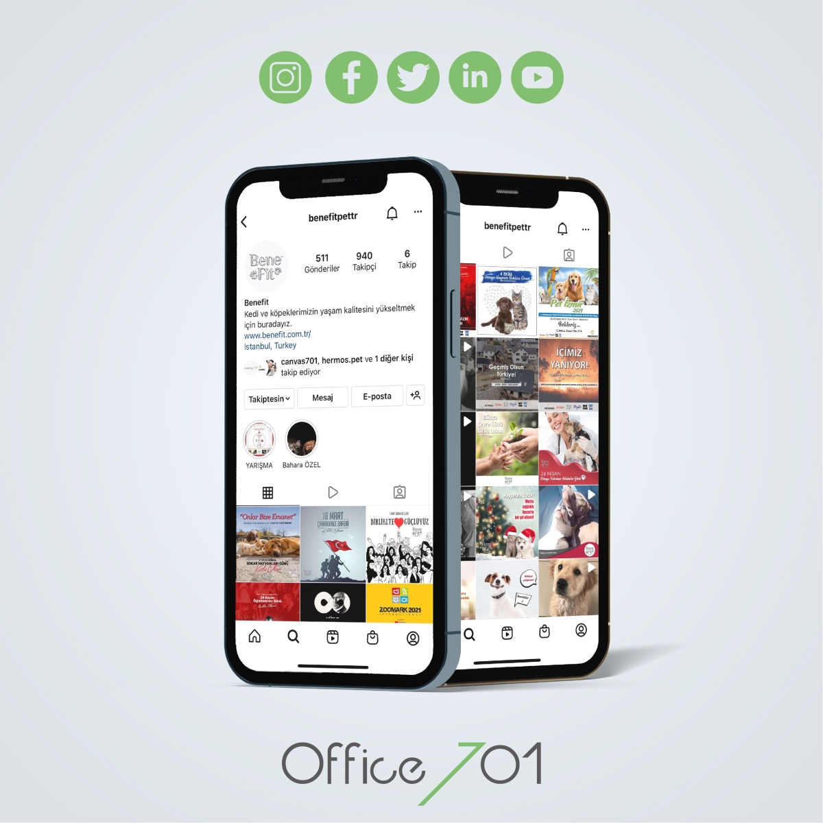 Office701 | Benefit Sosyal Medya Yönetimi