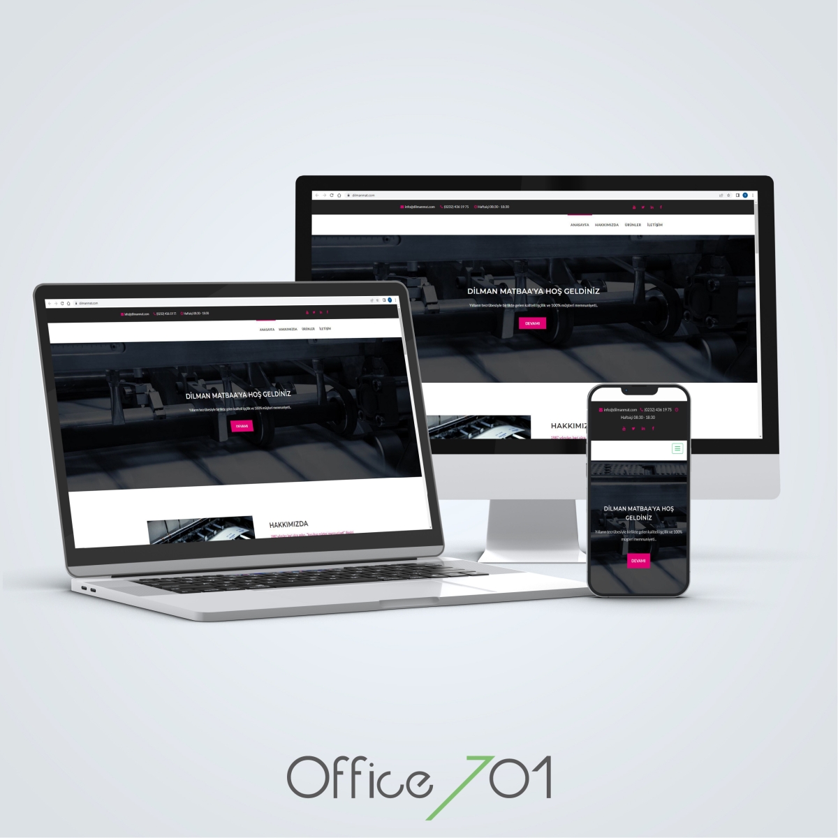 Office701 | Dilman Matbaa | Printing House Website