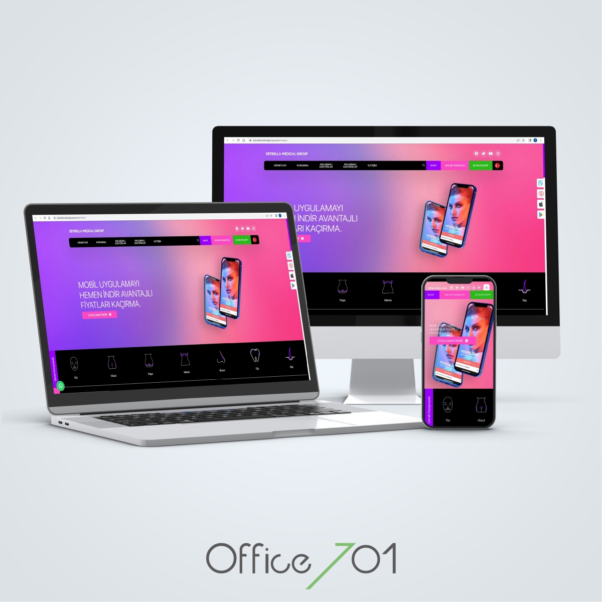 Office701 | Estrella Medical Group | Medical Website Design