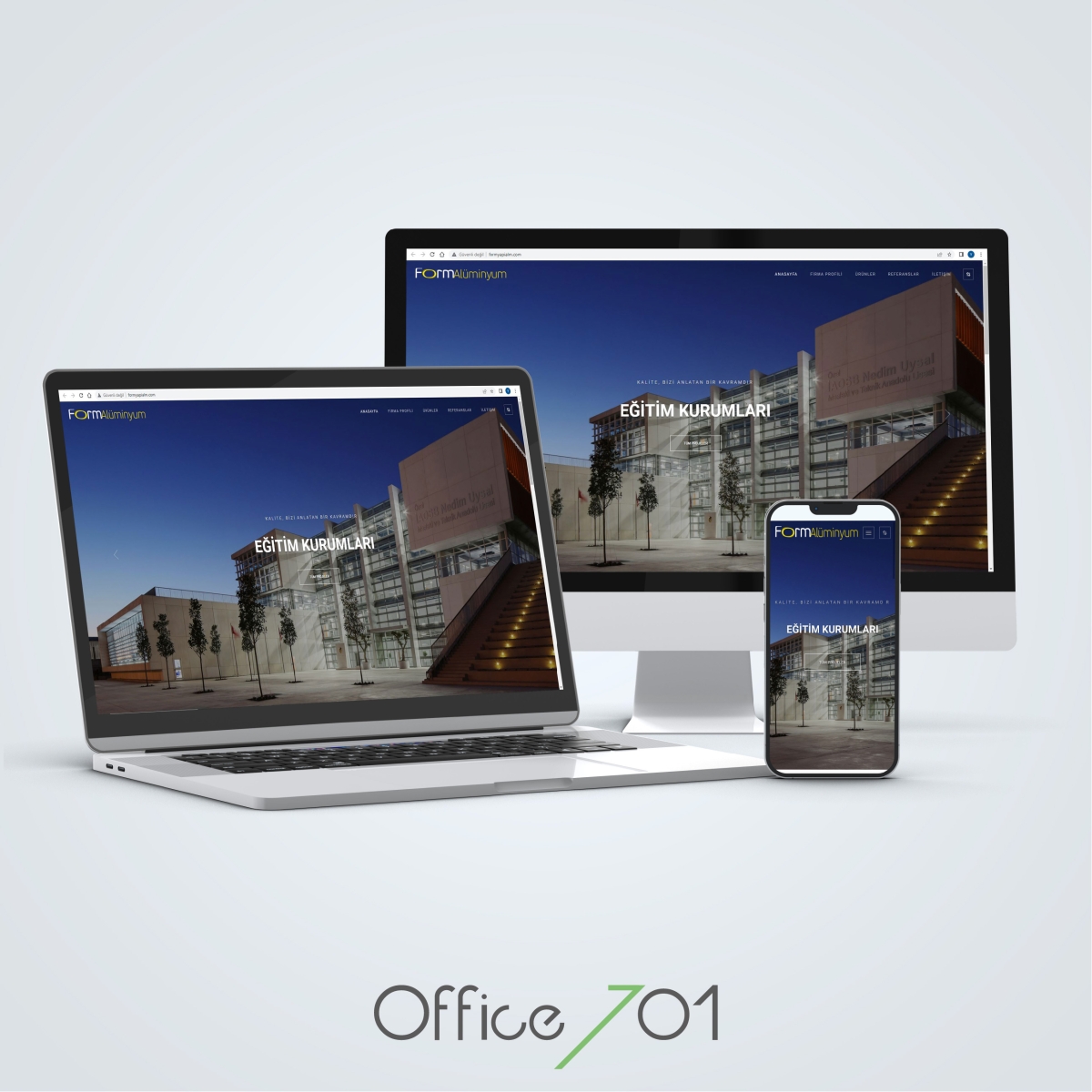 Office701 | Form Yapı & Alüminyum Web Sitesi