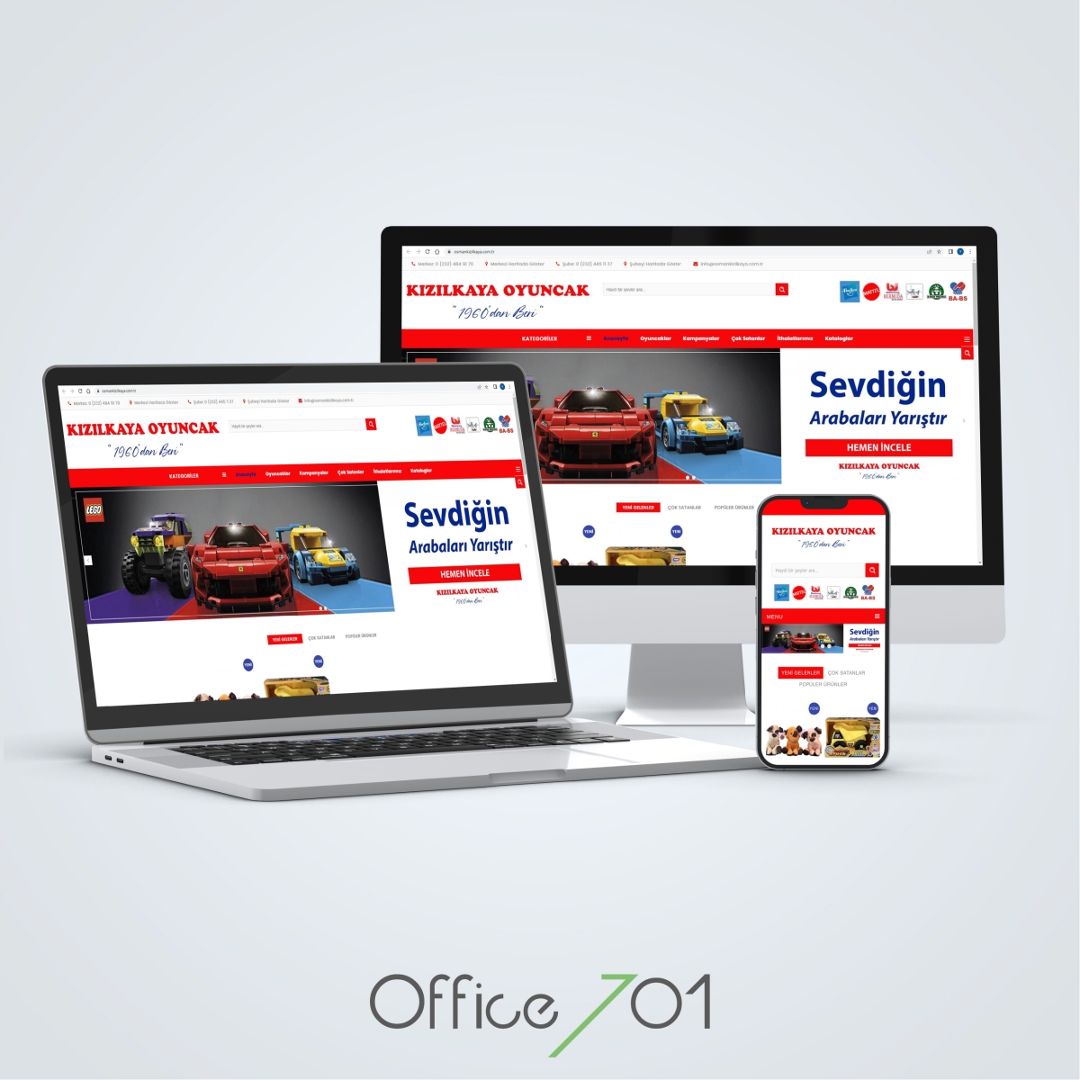 Office701 | Kızılkaya Oyuncak | Retail Website