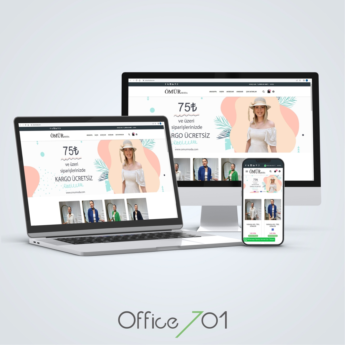 Office701 | Ömür Moda | Clothing Fashion E-Commerce Website