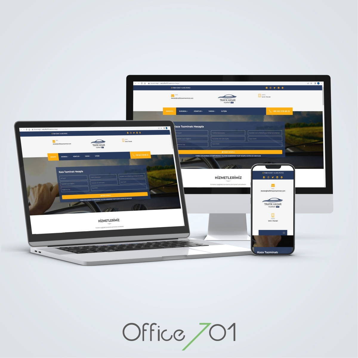 Office701 | Trafik Hasar Tazminat Web Sitesi