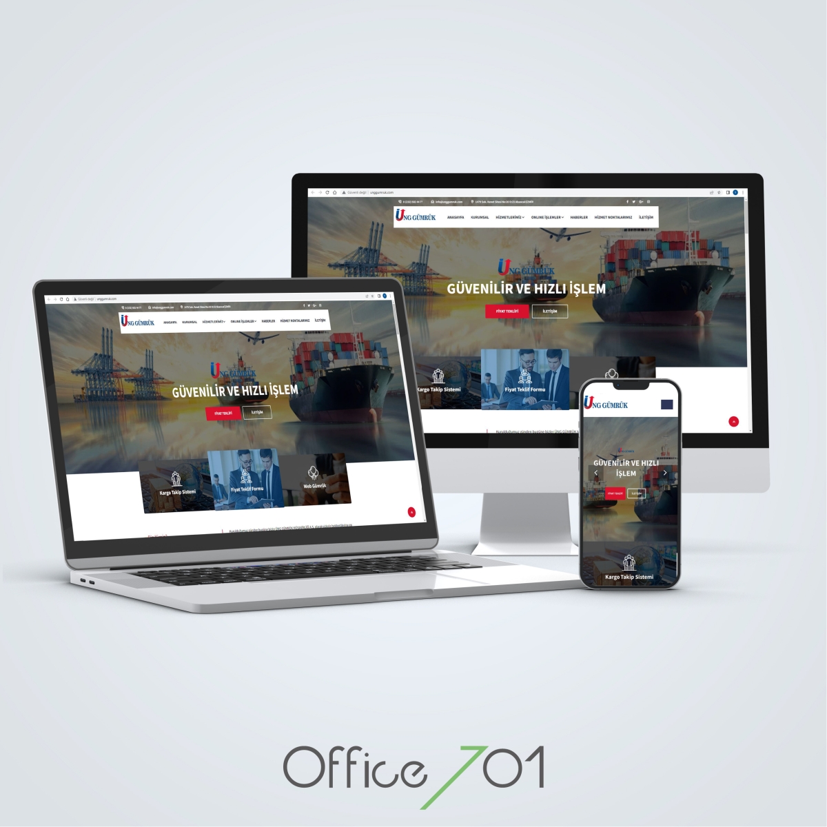 Office701 | Ung Gumruk | Business Services Website
