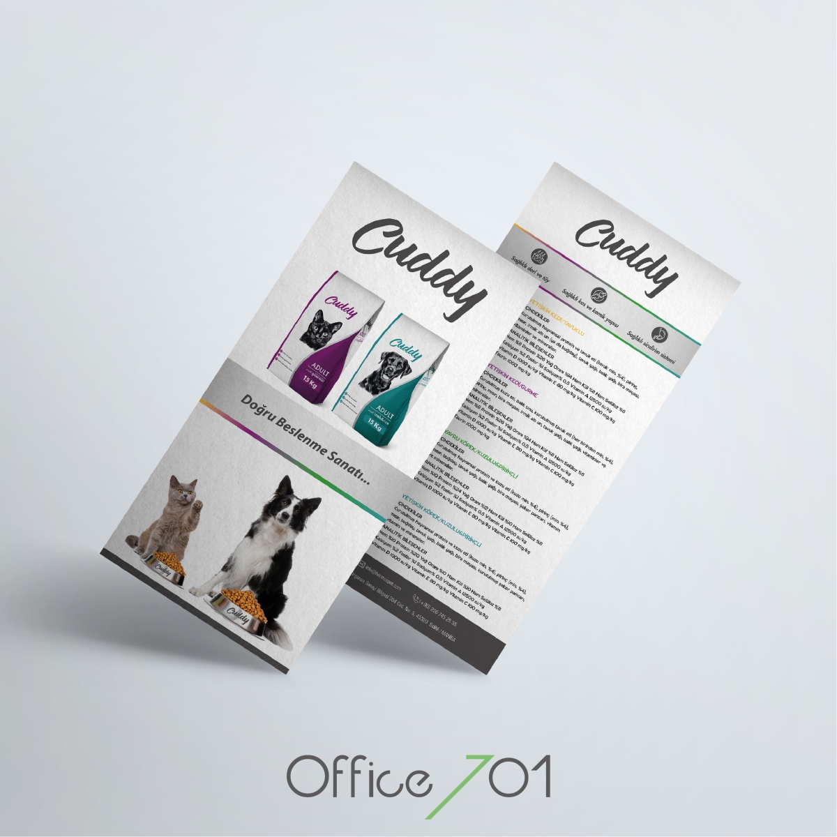 Office701 | Cuddy Broşür Tasarımı