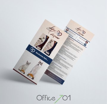 Office701 | HowMeow | Brochure Design