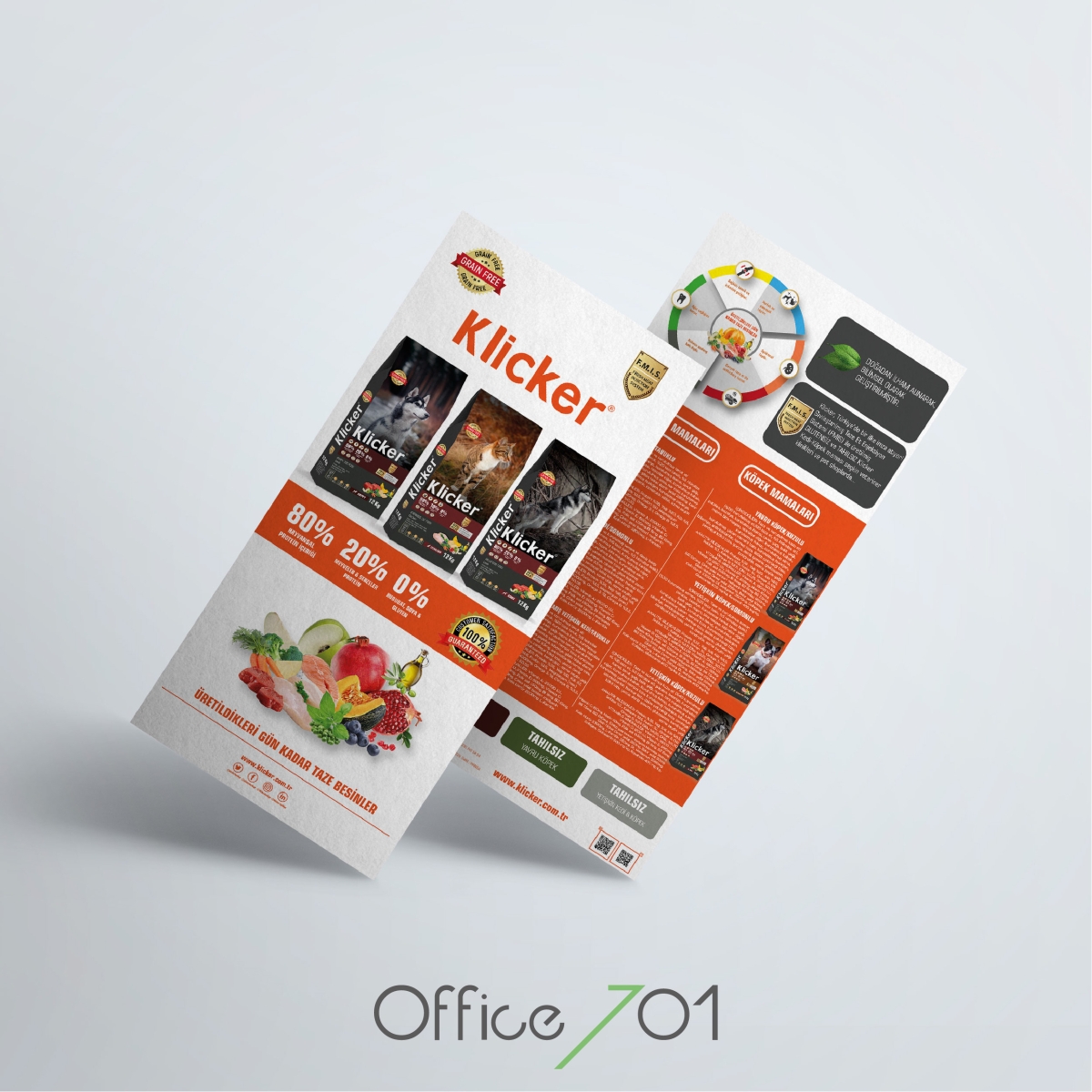 Office701 | Klicker | Brochure Design
