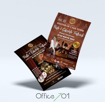 Office701 | Master Of Cake Broşür Tasarımı 2