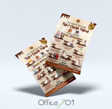 Office701 | Master Of Cake Broşür Tasarımı