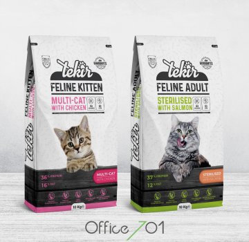Office701 | Tekir Cat Food Packaging Design