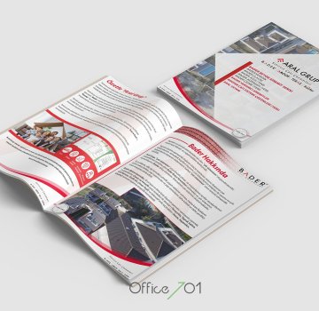 Office701 | Aral Grup Katalog Tasarımı