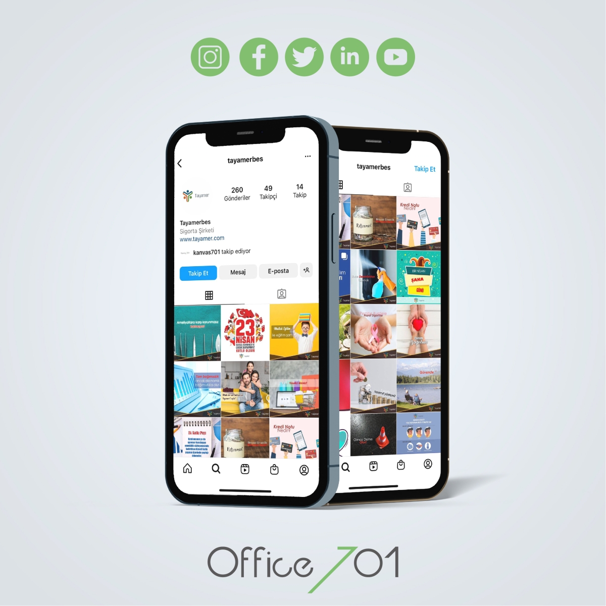 Office701 | Tayamer Sosyal Medya Yönetimi