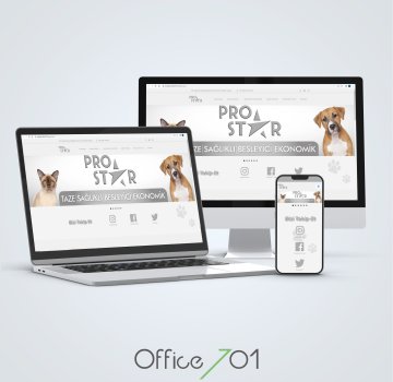 Office701 | Prostar | Pet Food Website Design