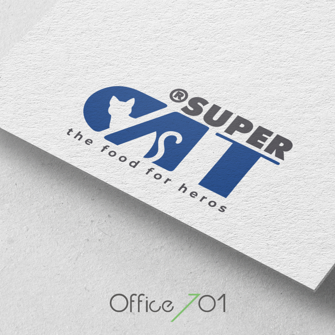 Office701 | Super Cat Logo Design
