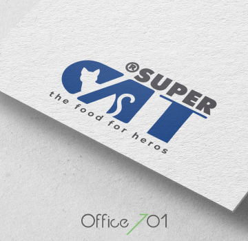 Office701 | Super Cat Logo Design