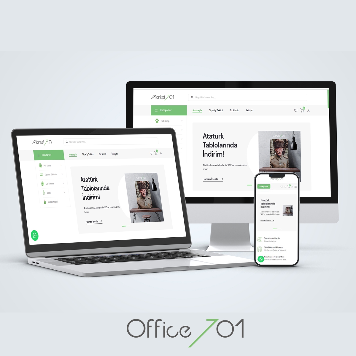 Office701 | Market701 E-Ticaret Sitesi